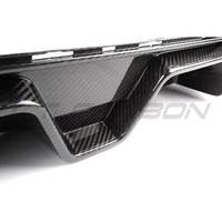 BMW M5 F90 2018-2024 PRE PREG CARBON FIBRE DIFFUSER - CS STYLE