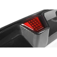 BMW M5 F90 2018-2024 PRE PREG CARBON FIBRE DIFFUSER - CS STYLE WITH LED