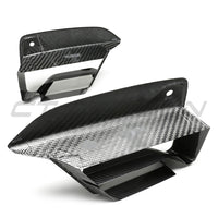 BMW F90 M5 2021+ LCI CARBON FIBRE BUMPER VENT COVERS