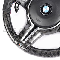 BMW FXX CARBON FIBRE / LEATHER CUSTOM STEERING WHEEL