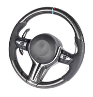 BMW FXX CARBON FIBRE / LEATHER CUSTOM STEERING WHEEL