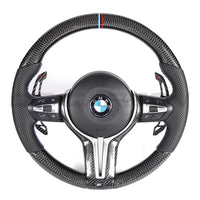 BMW FXX CARBON FIBRE / LEATHER CUSTOM STEERING WHEEL