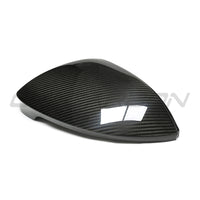 VW GOLF MK8 CARBON FIBRE MIRRORS - WITHOUT LANE ASSIST