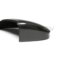 VW GOLF MK8 CARBON FIBRE MIRRORS - WITHOUT LANE ASSIST