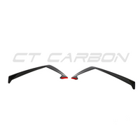 LAMBORGHINI HURACAN LP-610 CARBON FIBRE FRONT BUMPER TRIM - CT DESIGN