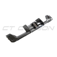 BMW M3/M4 G80/G81/G82/G83 CARBON FIBRE DIFFUSER WITH LED - CT DESIGN