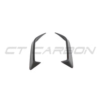 BMW F95 X5M 2023+ (LCI) CARBON FIBRE REAR BUMPER TRIM - CT DESIGN