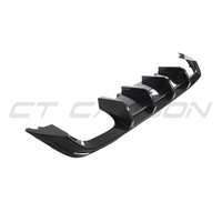 VW GOLF MK8 R CARBON FIBRE DIFFUSER - CT DESIGN