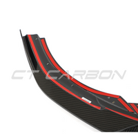 VW GOLF MK8 R CARBON FIBRE SPLITTER - CT DESIGN