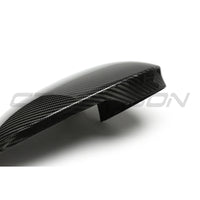 VW GOLF MK8 CARBON FIBRE MIRRORS - WITHOUT LANE ASSIST