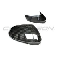 VW GOLF MK8 CARBON FIBRE MIRRORS - WITHOUT LANE ASSIST