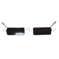 LAND ROVER DEFENDER L663 110 & 90 FRONT AND REAR GLOSS BLACK MIDDLE TRIM PACK