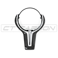 BMW Fxx M CAR CARBON FIBRE STEERING WHEEL TRIM