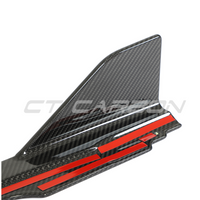 VW GOLF MK8 R CARBON FIBRE SIDE SKIRTS - CT DESIGN