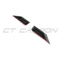 BMW G87 M2 CARBON FIBRE FRONT HEAD LIGHT ADD ON - CT DESIGN