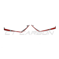 LAMBORGHINI HURACAN LP-610 CARBON FIBRE FRONT BUMPER TRIM - CT DESIGN