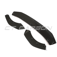 VW GOLF MK8 R CARBON FIBRE SPLITTER - CT DESIGN