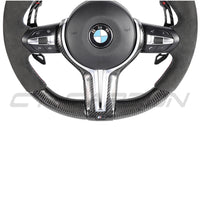 BMW FXX CARBON FIBRE / ALCANTARA CUSTOM STEERING WHEEL