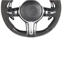 BMW FXX CARBON FIBRE / ALCANTARA CUSTOM STEERING WHEEL