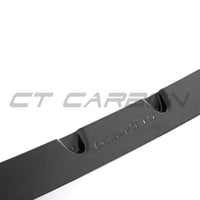 BMW F95 X5M 2023+ (LCI) CARBON FIBRE SPLITTER - CT DESIGN