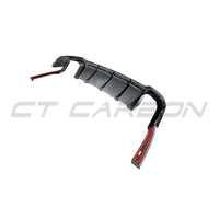 AUDI RS4 B9 & B9.5 2016-2024 CARBON FIBRE DIFFUSER - CT DESIGN