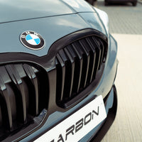 BMW F40 1 SERIES GLOSS BLACK SINGLE SLAT GRILLE - BLAK BY CT CARBON