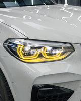 BMW F98 X4M PRE-LCI YELLOW ADAPTIVE DRL MODULE SET (2018-2021)