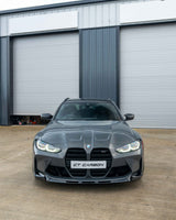 BMW M3 & M4 G80/G81/G82/G83 GLOSS BLACK SPLITTER - MP STYLE