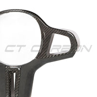 BMW Gxx M CAR CARBON FIBRE STEERING WHEEL TRIM