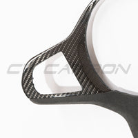 BMW Gxx M CAR CARBON FIBRE STEERING WHEEL TRIM - HEATING