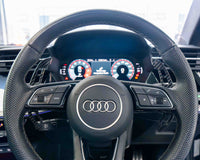 AUDI A3/S3/RS3 A4/S4/RS4 A5/S5/RS5 2014+ MAGNETIC CARBON FIBRE SHIFTER PADDLES