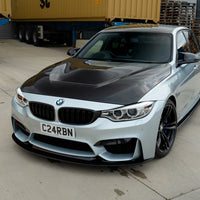 BMW M3/M4 (F80 F82 F83) PRE-PREG CARBON FIBRE SPLITTER - GT STYLE