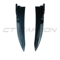 BMW 3 SERIES G20 GLOSS BLACK REAR BUMPER CORNERS