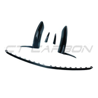 MERCEDES V177 & W177 2023-CURRENT A CLASS GLOSS BLACK SPLITTER AND CANARDS