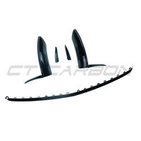 MERCEDES V177 & W177 2023-CURRENT A CLASS GLOSS BLACK SPLITTER AND CANARDS