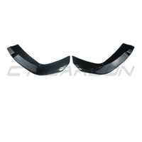 MERCEDES V177 2018-CURRENT A-CLASS GLOSS BLACK REAR BUMPER CORNERS