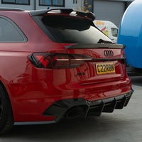 AUDI RS4 B9 & B9.5 2016-2024 CARBON FIBRE ROOF SPOILER - CT DESIGN