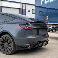 TESLA MODEL 3 FULL GLOSS BLACK KIT - BLAK BY CT CARBON