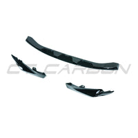 BMW M3 & M4 G80/G81/G82/G83 GLOSS BLACK SPLITTER - MP STYLE