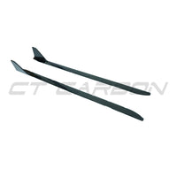 BMW M3 G80 & G81 GLOSS BLACK SIDE SKIRTS - MP STYLE