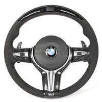 BMW FXX ALCANTARA / LED CUSTOM STEERING WHEEL