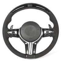 BMW FXX ALCANTARA / LED CUSTOM STEERING WHEEL