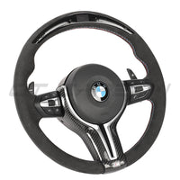 BMW FXX ALCANTARA / LED CUSTOM STEERING WHEEL