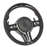 BMW FXX ALCANTARA / LED CUSTOM STEERING WHEEL