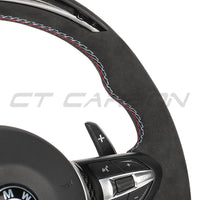 BMW FXX ALCANTARA / LED CUSTOM STEERING WHEEL