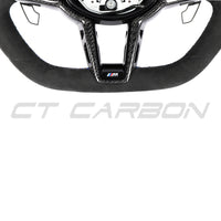 BMW Gxx LCI ALCANTARA FLAT BOTTOM CUSTOM STEERING WHEEL