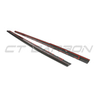 AUDI R8 V10 GEN 2.5 CARBON FIBRE SIDE SKIRTS - CT DESIGN