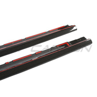 AUDI R8 V10 GEN 2.5 CARBON FIBRE SIDE SKIRTS - CT DESIGN