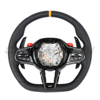 BMW Gxx LCI LEATHER FLAT BOTTOM CUSTOM STEERING WHEEL