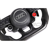 AUDI 2012-2024 CARBON FIBRE / ALCANTARA CUSTOM STEERING WHEEL